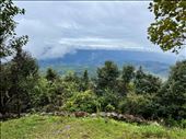 clouds covering Himalayas- rainy view from Dunagiri Devi Temple: by krodin, Views[205]