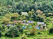typical Kumaon architecture in valley between Kausani and Dwarahat: by krodin, Views[178]