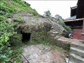 meditation cave at Vajrayogini Temple - some say Nagarjuna meditated here: by krodin, Views[227]
