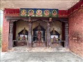 Dhyana Buddhas in Sankhu town: by krodin, Views[124]