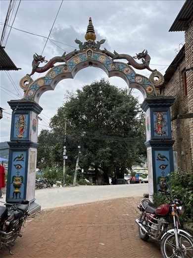 The main gate for Sankhu - originally there were eight