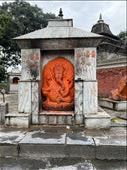 Ganesha at Pashupatinath Cremation Grounds: by krodin, Views[232]