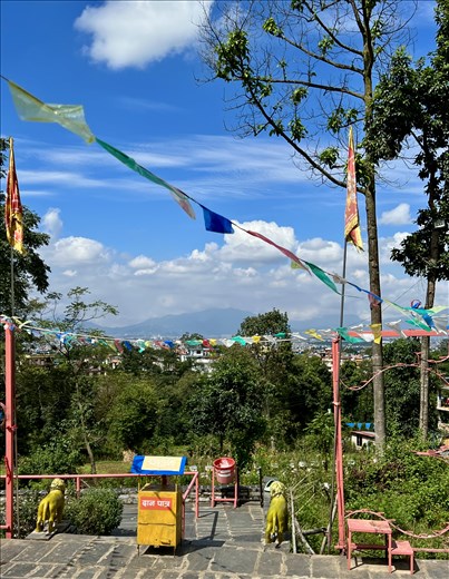 Goddess Pathibhara's view of the valley