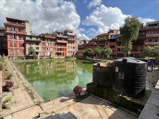 courtyard pool, Bhaktapur