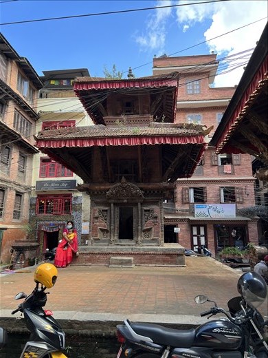 Vihara style temple, Patan