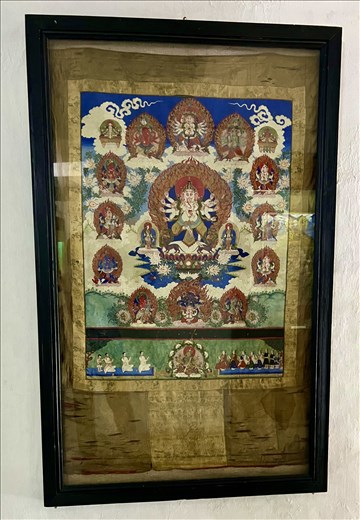 fascinating Ganesha thangka, National Museum (I couldn't find a copy of it anywhere!)