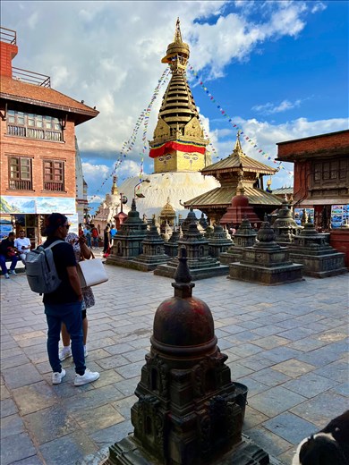 Swayambhunath Stupa grounds