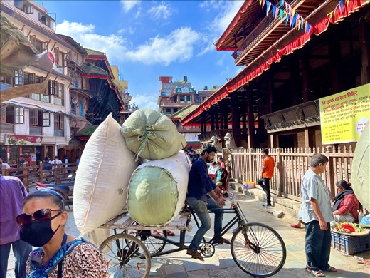 street scene near Durbar Square