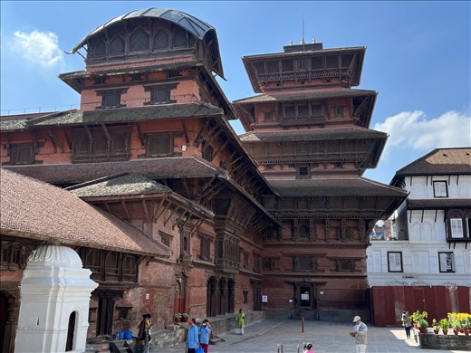 inside museum complex, Durbar Sq.