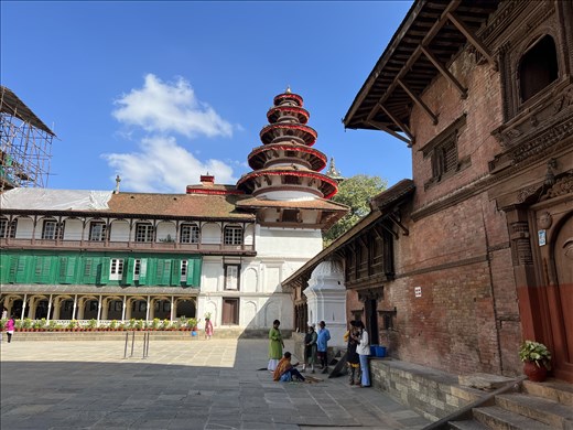 inside museum complex Durbar Sq.