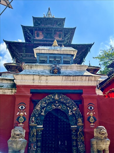 reconstructed gateway, Durbar Sq.