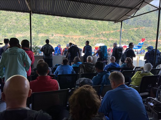 airport waiting area