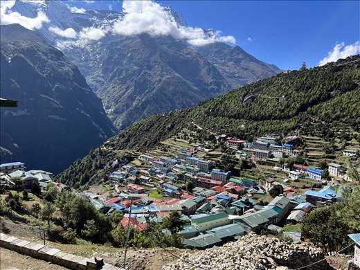 Above Namche Bazar