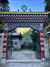 entrance to Sagarmatha National Park: by krodin, Views[113]