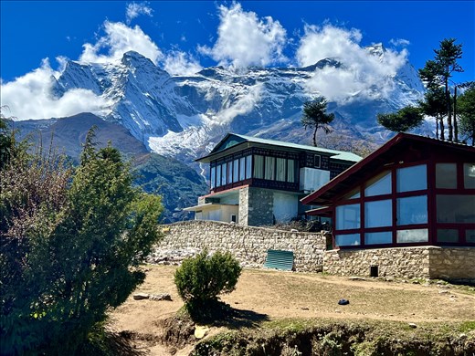 museum in the process of being rebuilt by Tenzing Norgay Monument