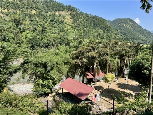 Lunch place by the river