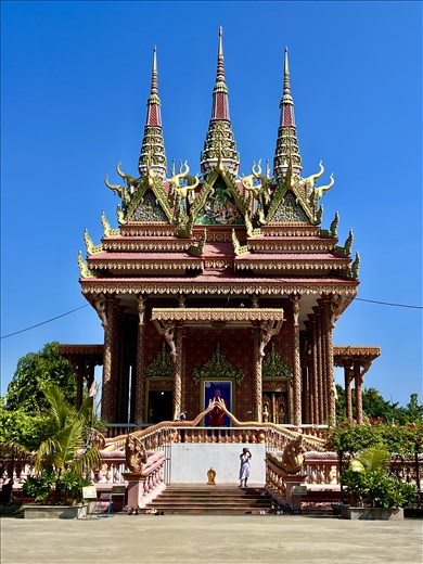 Cambodian Temple from the front