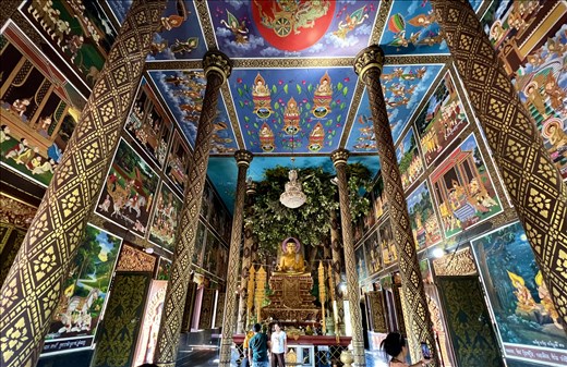 inside Cambodian Temple