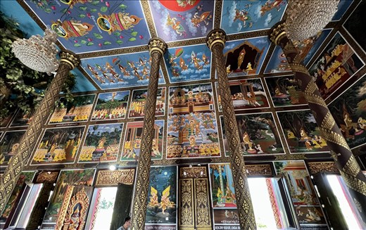 inside Cambodian Temple
