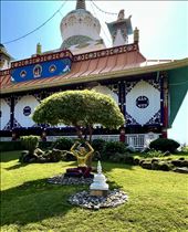 cutting hair, leaving the past behind, Great Lotus Stupa: by krodin, Views[142]