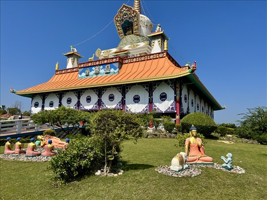 Animals honoring the Buddha, Great Lotus Temple