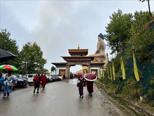 back entrance to Dordenma