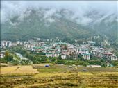 growing Thimphu - notice the houses and roofs: by krodin, Views[327]