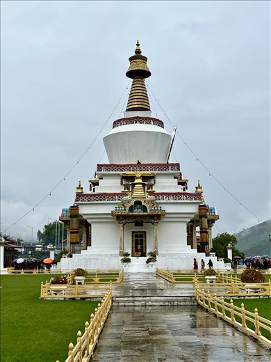National Memorial Chorten from the front