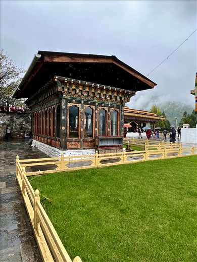 butter tea lamp house, National Memorial Chorten