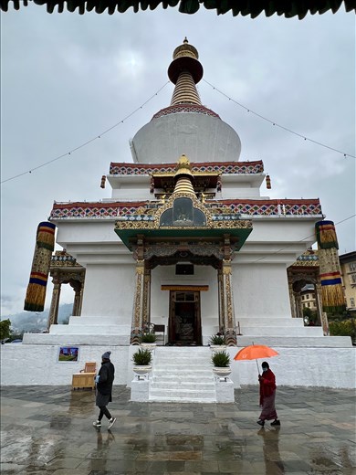backside of National Memorial Chorten