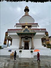 backside of National Memorial Chorten: by krodin, Views[344]