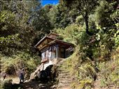 Former head of Bhutanese religious order's meditation cave: by krodin, Views[268]