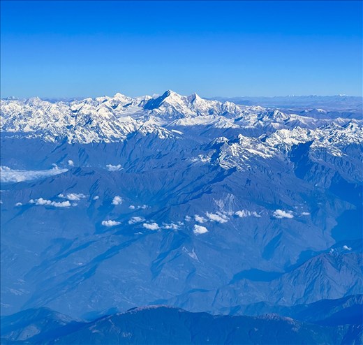 Everest from the plane