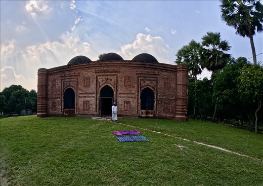 Mosque in the mango grove