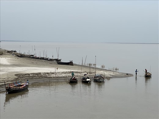 bank of the Ganges in Rajshahi