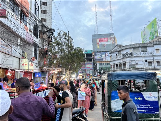 Evening market Rajshahi