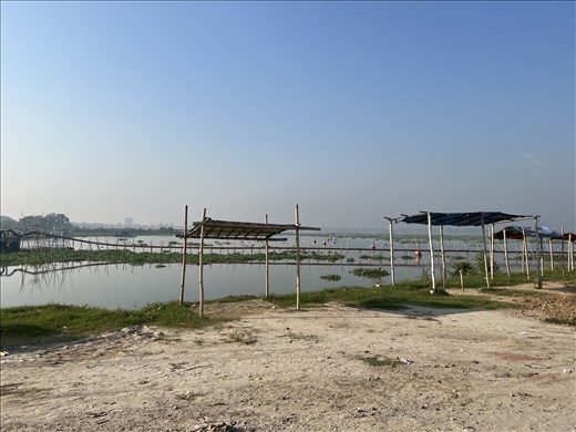 fishing on the river