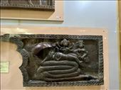 I think this 19th C piece is the Sleeping Vishnu on King Naga, but that is not what the sign says: by krodin, Views[93]