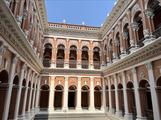 inside courtyard, Sardarbari Palace