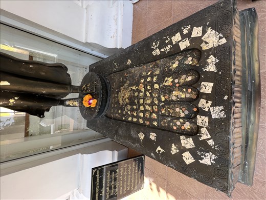 Buddha's footprint, Wat Traphang Thong Amphoe Muang