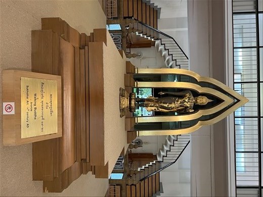 walking Buddha, Sukhothai Museum