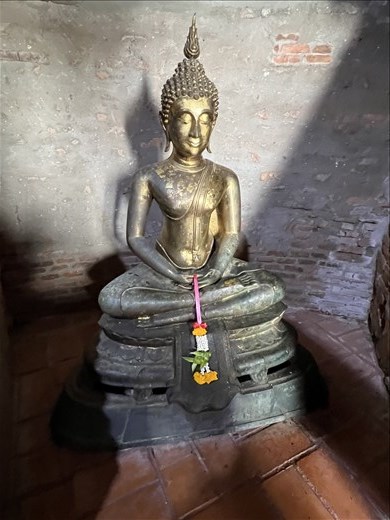 Buddha by Ayutthaya Wishing Well