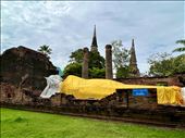 Reclining Buddha, Wat Yai Chaimongkol, Ayutthaya: by krodin, Views[162]