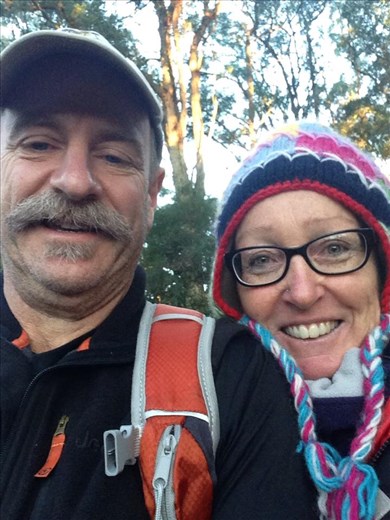 Robyn & Michael in training