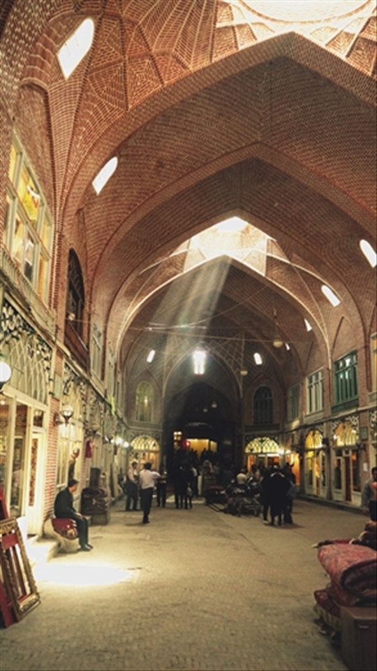 Carpet market, Tabriz, Iran