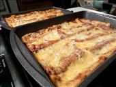 A pan of enchiladas after being cooked.: by ksalka, Views[358]