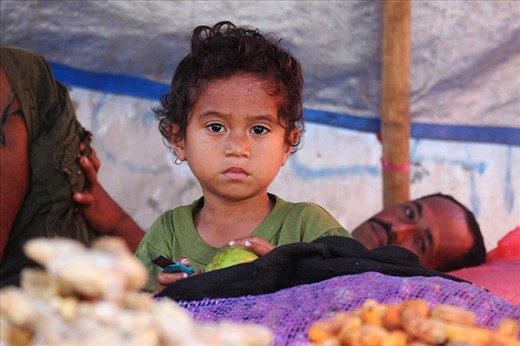 man protect his son and wife during the workday and sleep at the same moment. especially 
this is typical for muslim families.