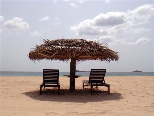 Looking towards Pigeon Island