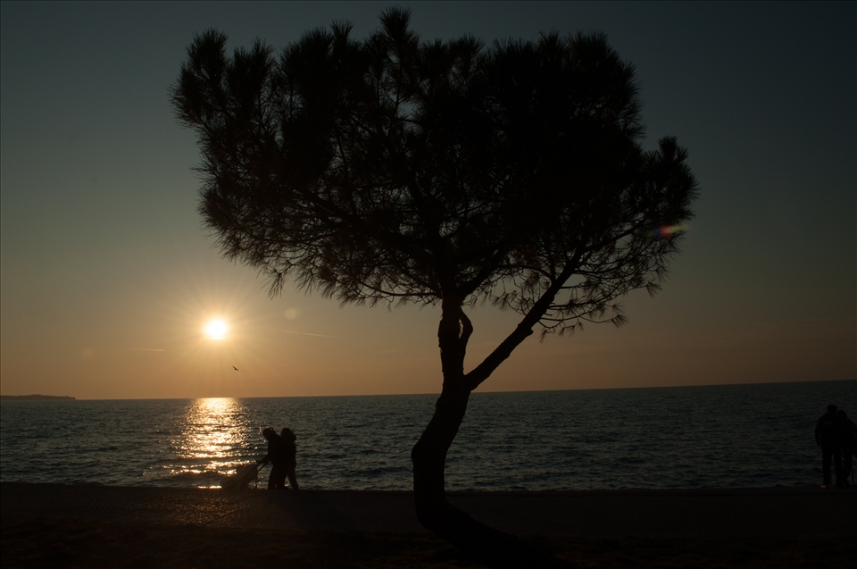 The best time to visit Piran is at twilight and it's lovely to have a walk.