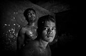 I spend a week documenting the lives of these kushti wrestlers in Mumbai in 2011. I went back last year for another week to work again on the story. 

The men live their lives according to ancient old rules and diets. The conditions they live in are very simple. 

The light conditions were quite though as light came only in via two small windows. All images though were made hand held and without the use of flash!

Wrestlers posing after their daily 2 hour afternoon work out. : by kushti, Views[607]